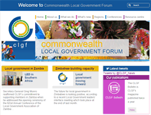 Tablet Screenshot of clgf.org.uk